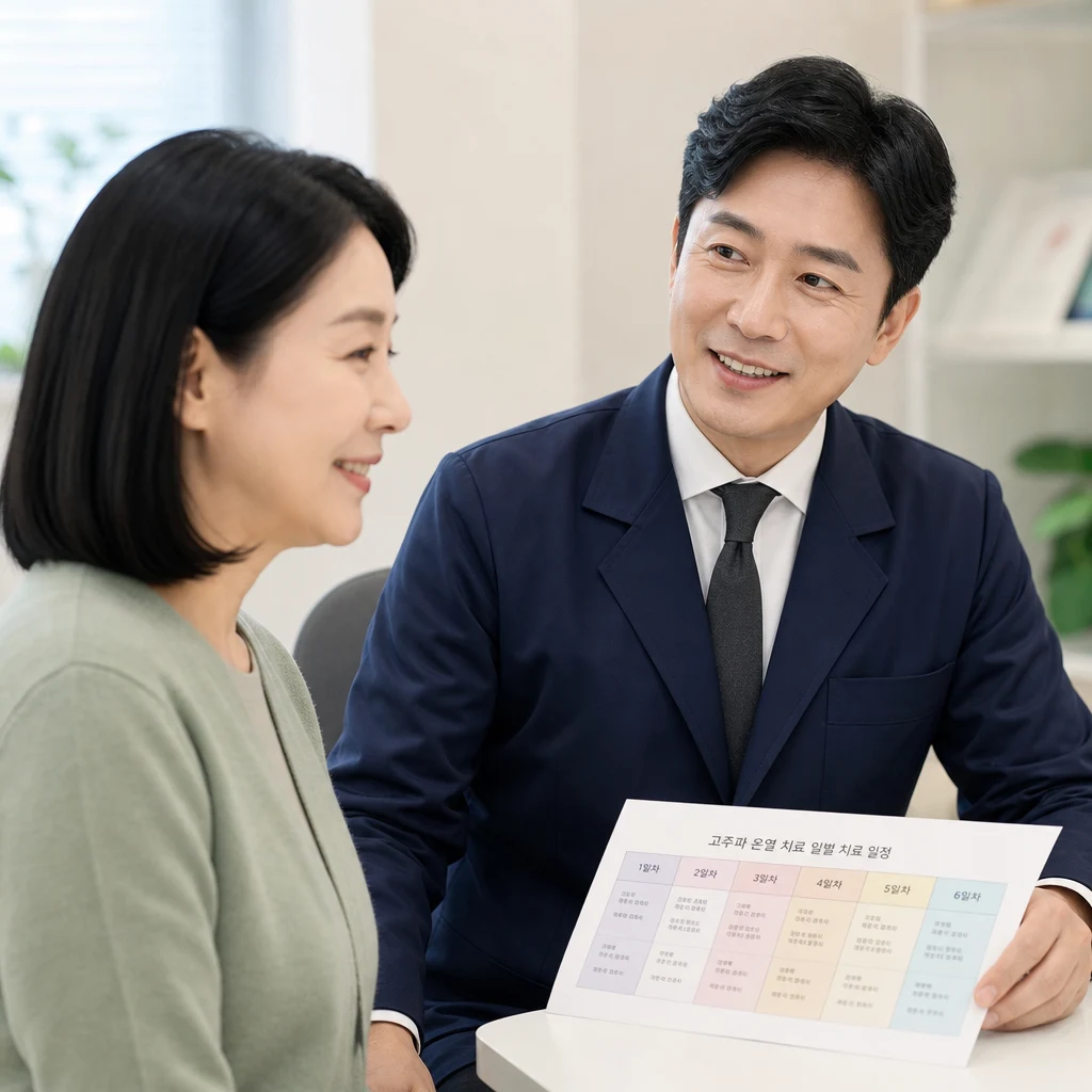 고주파온열암치료 당일 절차는 어떻게 진행되나요?