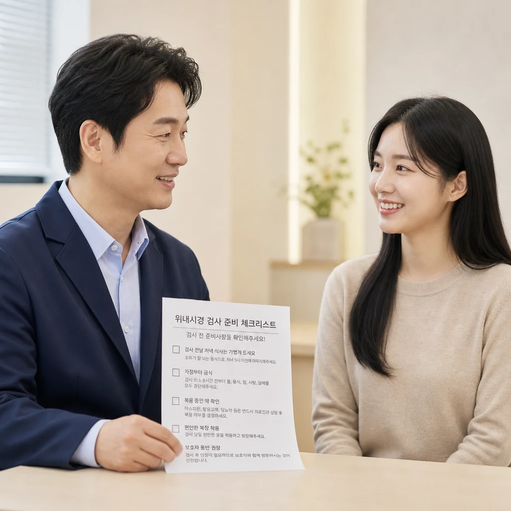 위내시경 검사, 준비 과정과 절차는?